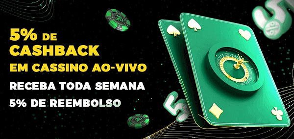 Promoções do cassino ao Vivo 5000bet